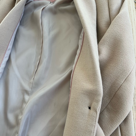 Stradivarius Beige coat for women - Picture 8 of 12